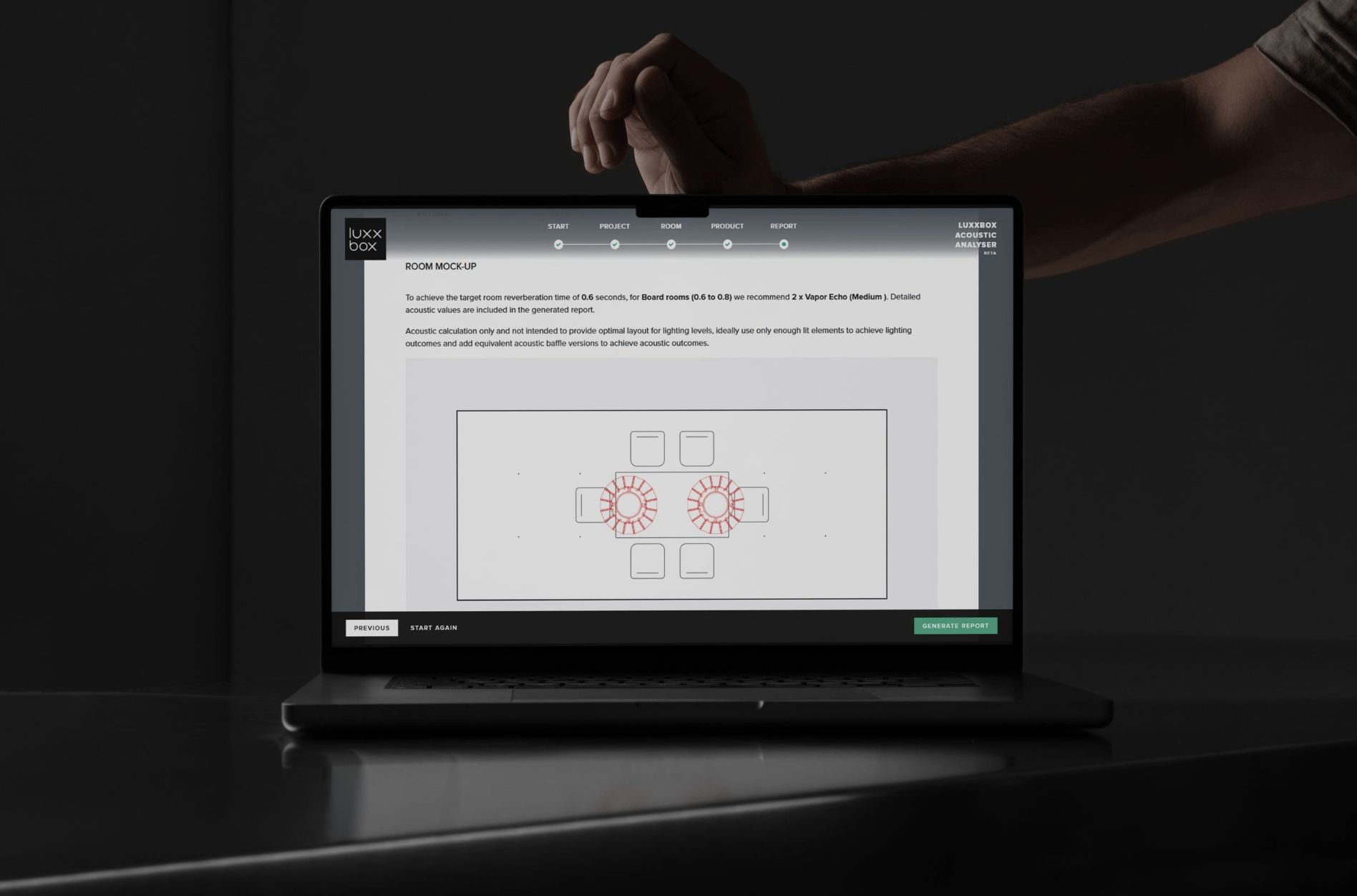 luxxbox acoustic analyzer